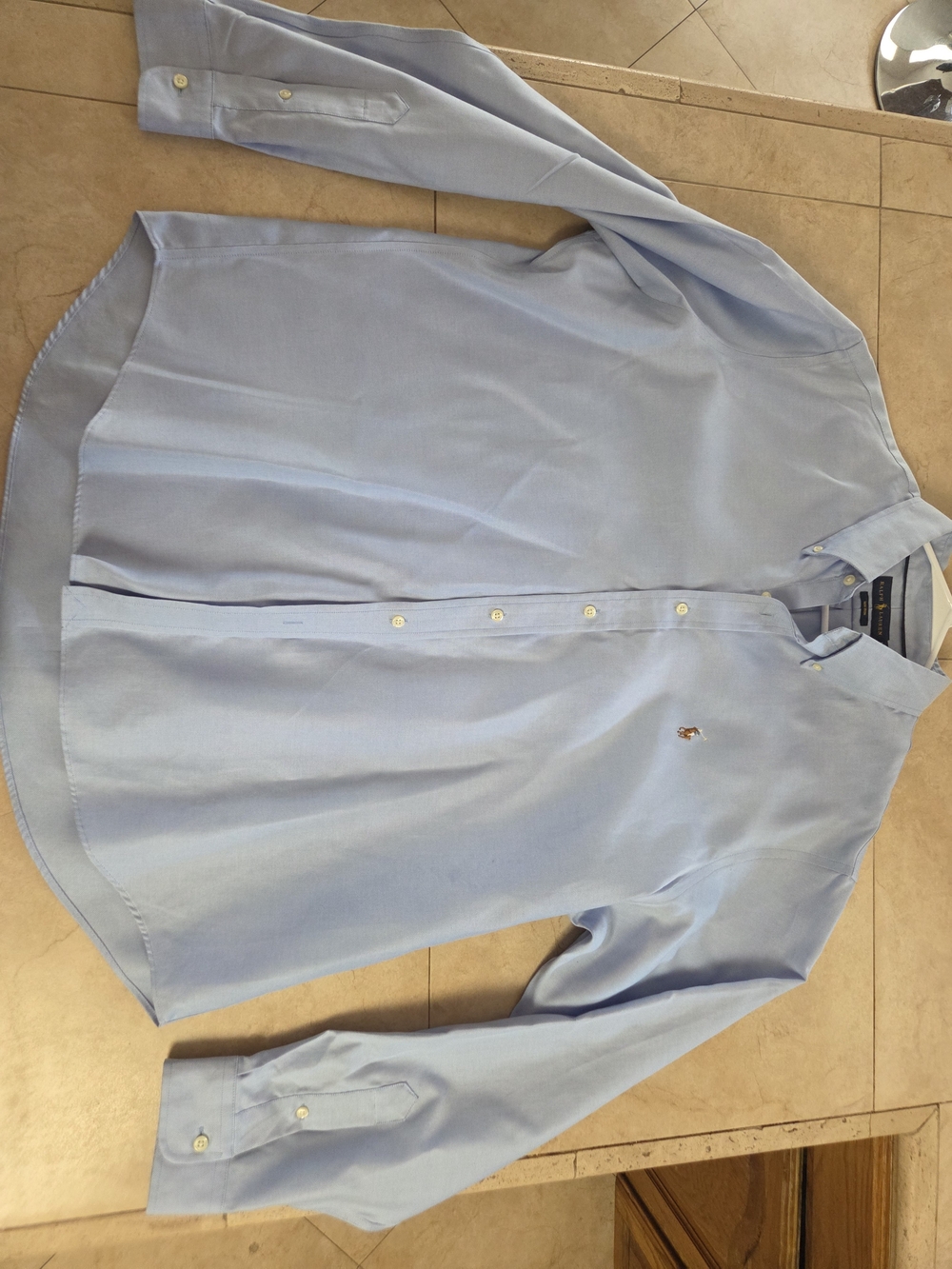 Ralph Lauren Light Blue Button-Down Oxford Shirt